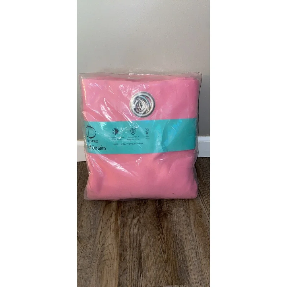 LORDTEX Baby Pink Room Divider Curtains‎ 15 ft x 8 ft PINK